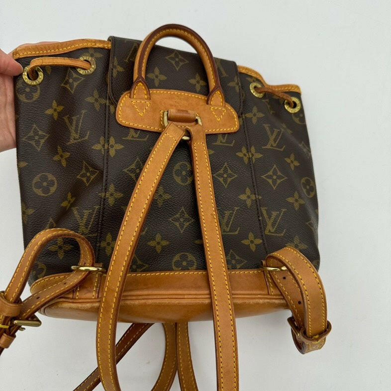 Louis Vuitton Monogram PVC Brown Medium Size Backpack