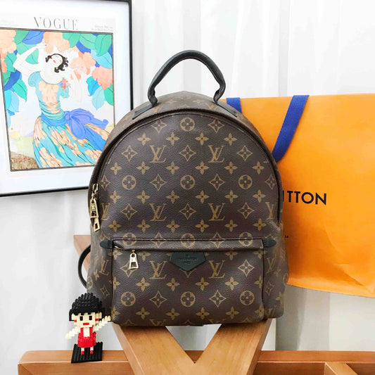 Louis Vuitton Monogram Canvas Springs Mid-Size Backpack Brown