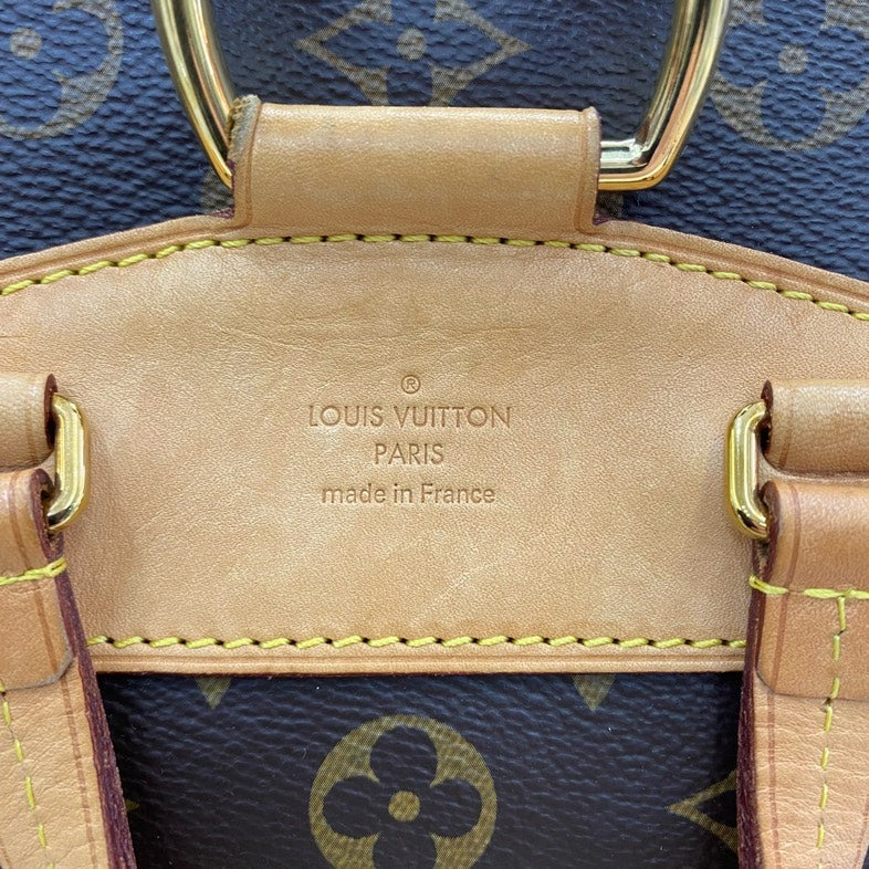 Louis Vuitton Montsouris Monogram Canvas Backpack Brown 25x29cm