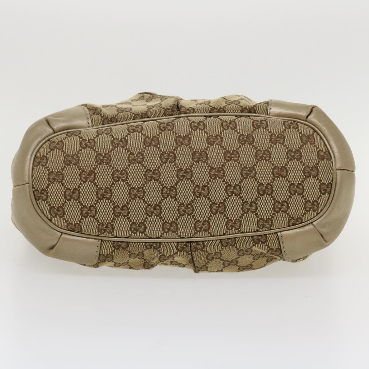 GUCCI GG Canvas Shoulder Bag Beige 247902  ro787