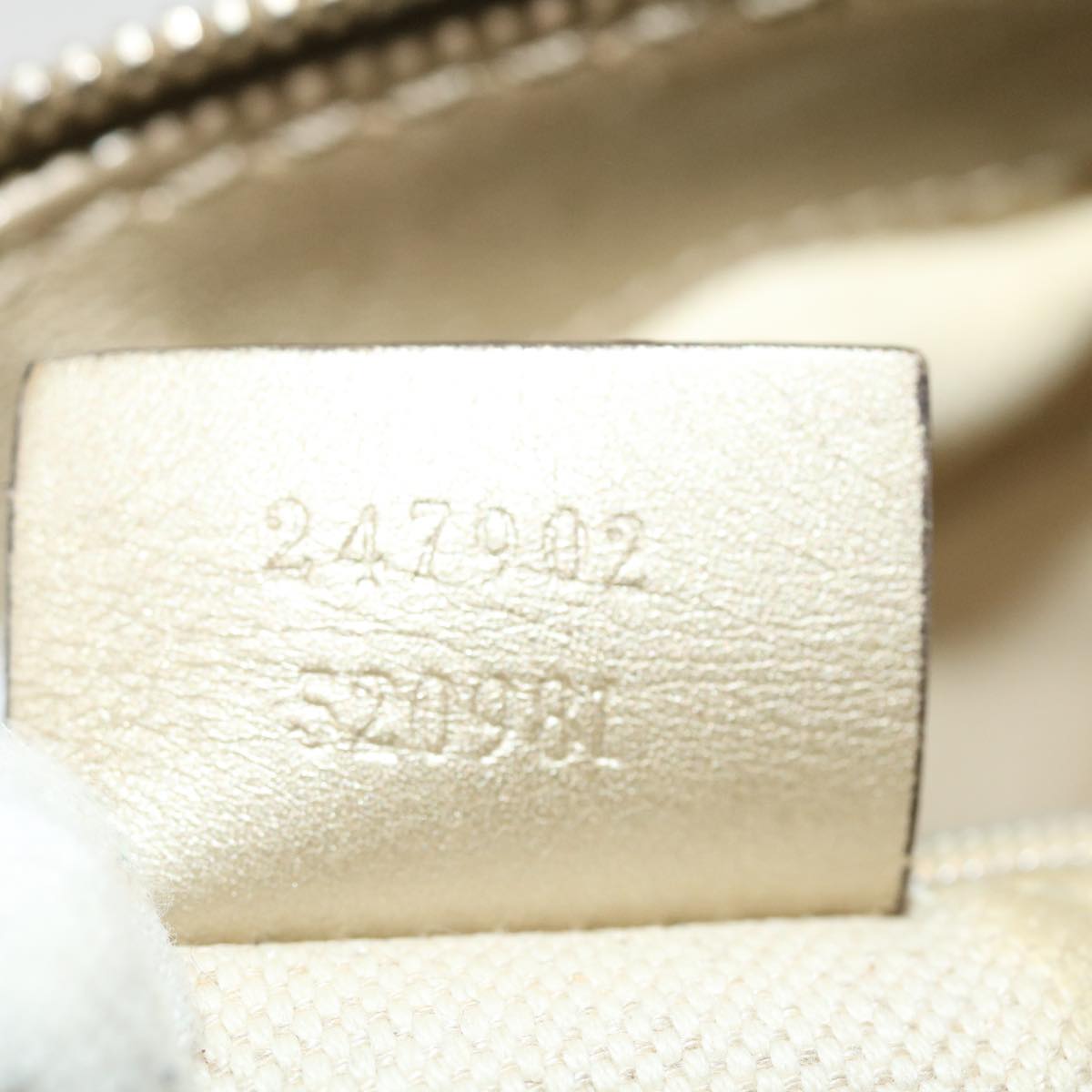 GUCCI GG Canvas Shoulder Bag Beige 247902  ro787