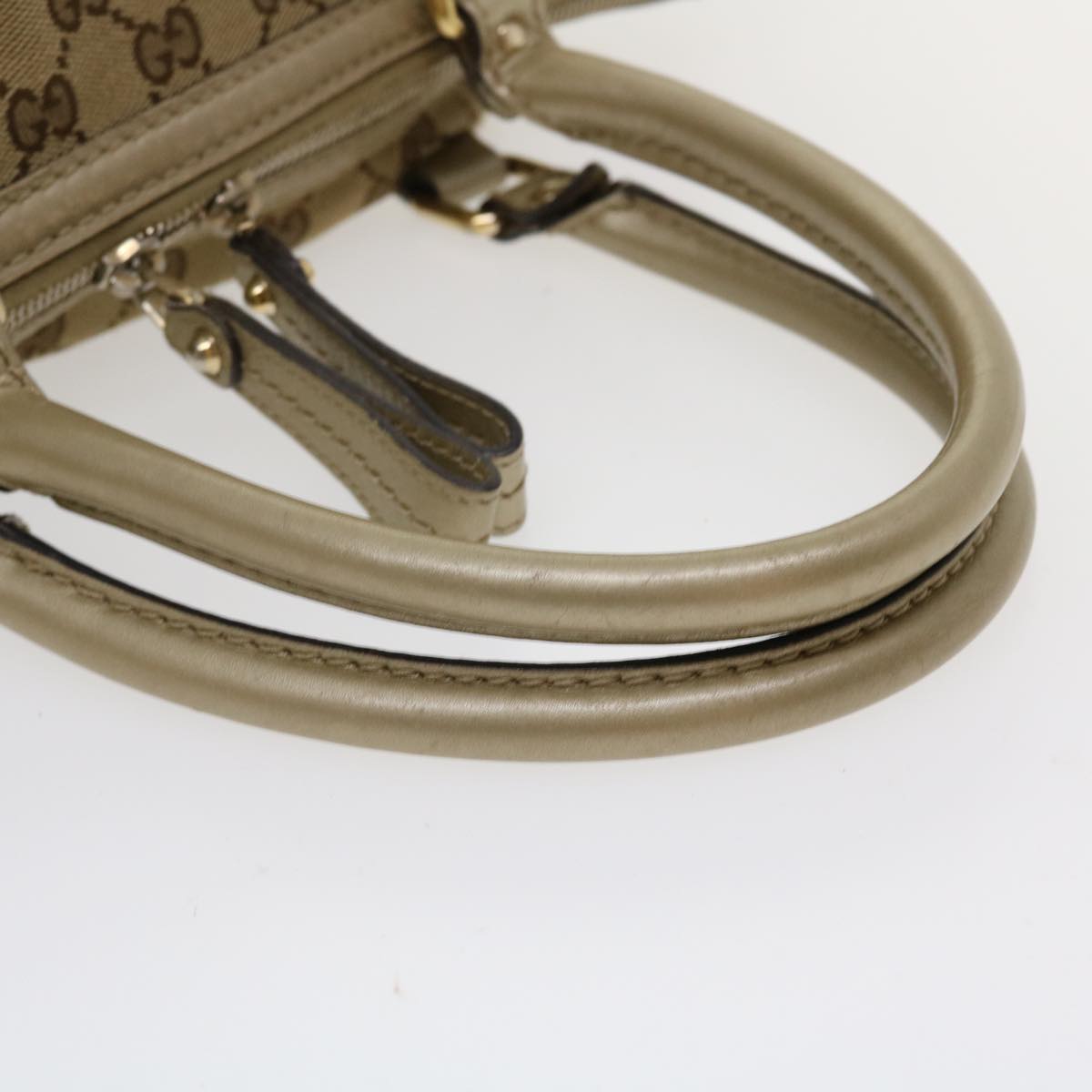 GUCCI GG Canvas Shoulder Bag Beige 247902  ro787