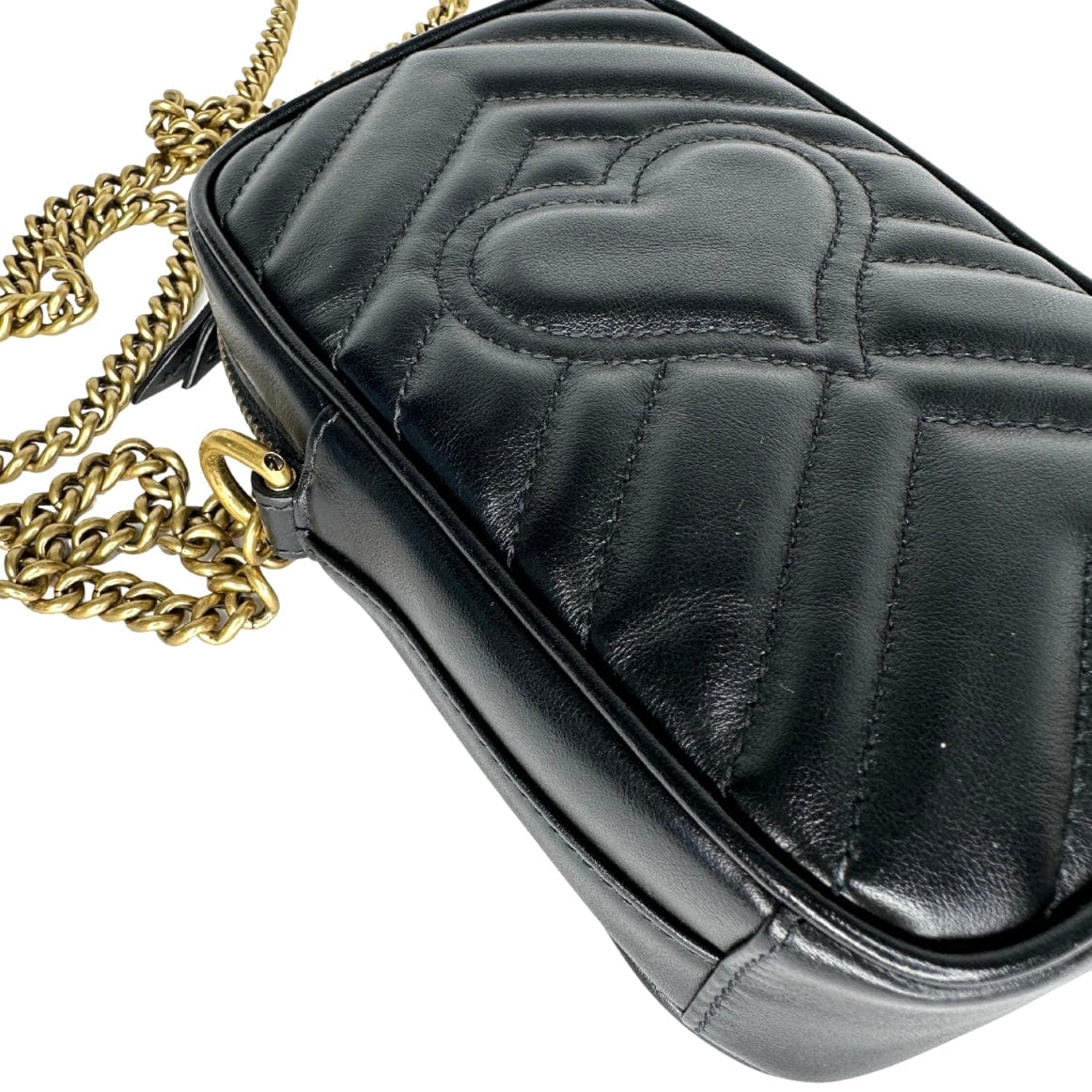 Gucci GG Marmont Matelasse Mini Phone Crossbody