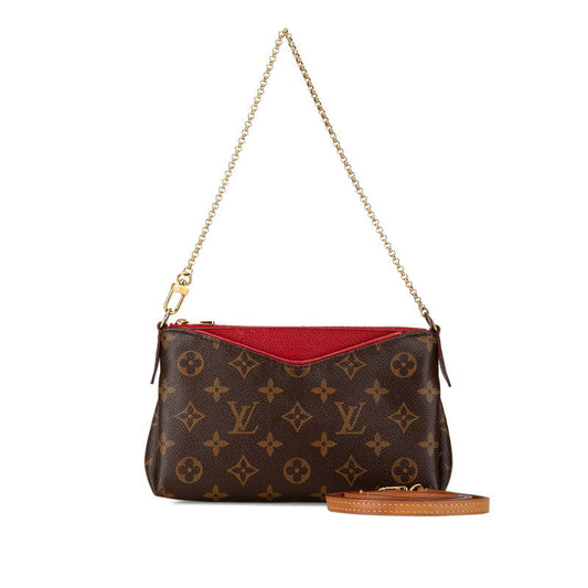 Louis Vuitton Monogram Pallas Clutch 2WAY Bag