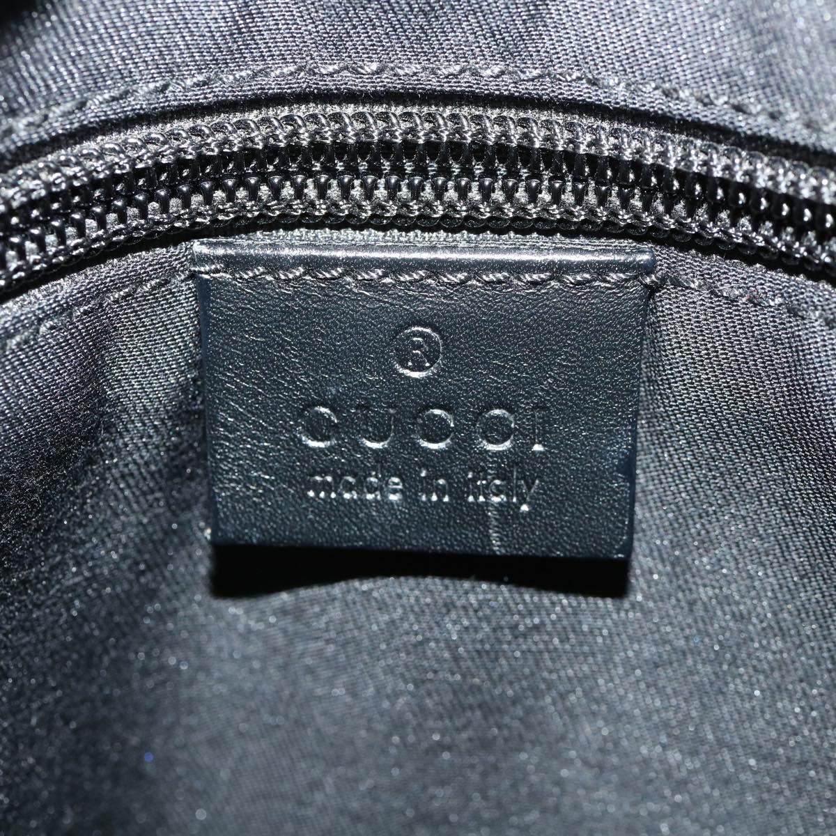 GUCCI GG Canvas Shoulder Bag Black 145857001013  tb425