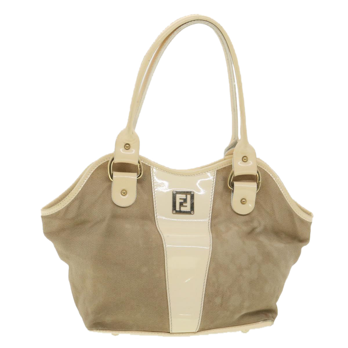 FENDI Shoulder Bag Canvas Beige 2435-8BH121-LAX-048  th3390