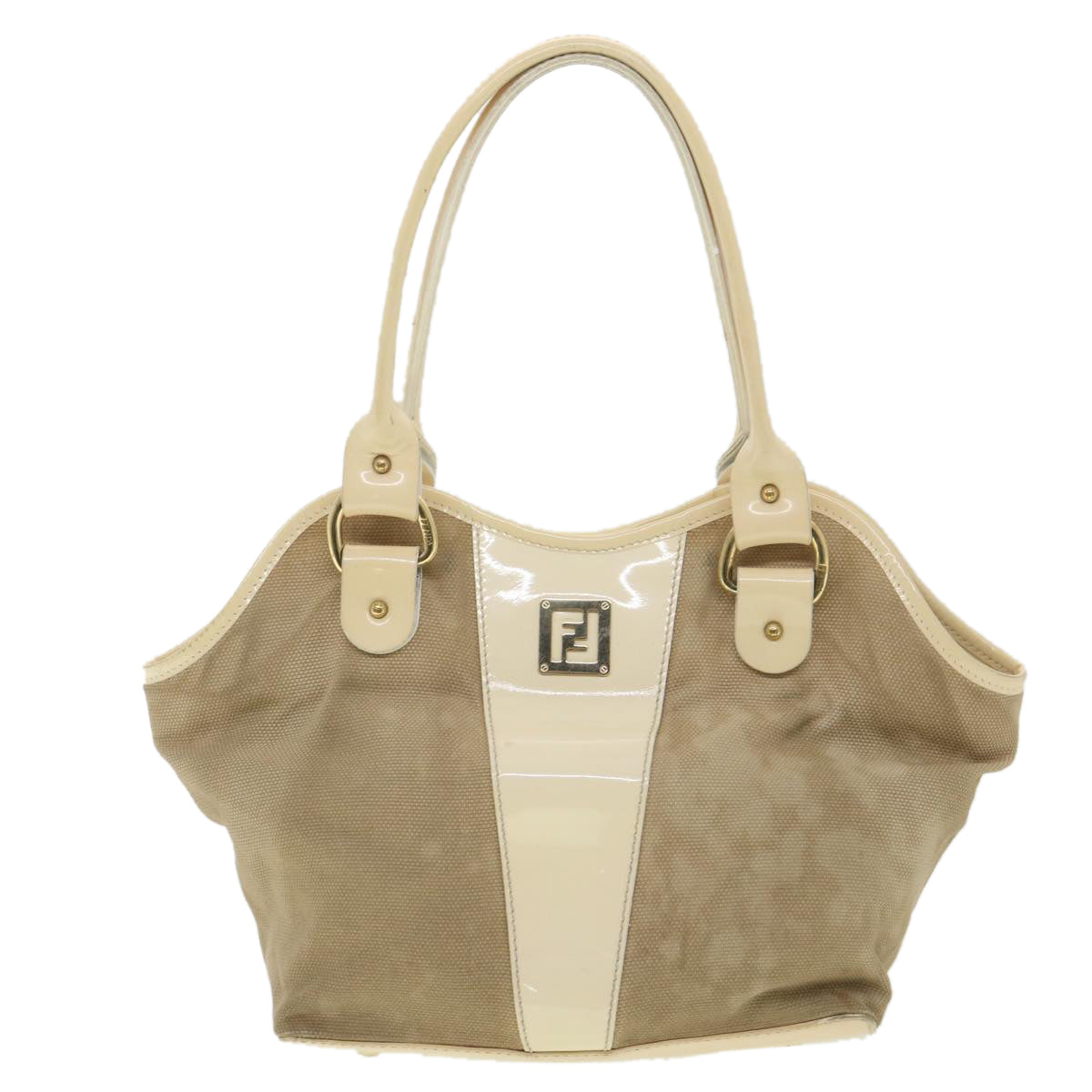 FENDI Shoulder Bag Canvas Beige 2435-8BH121-LAX-048  th3390