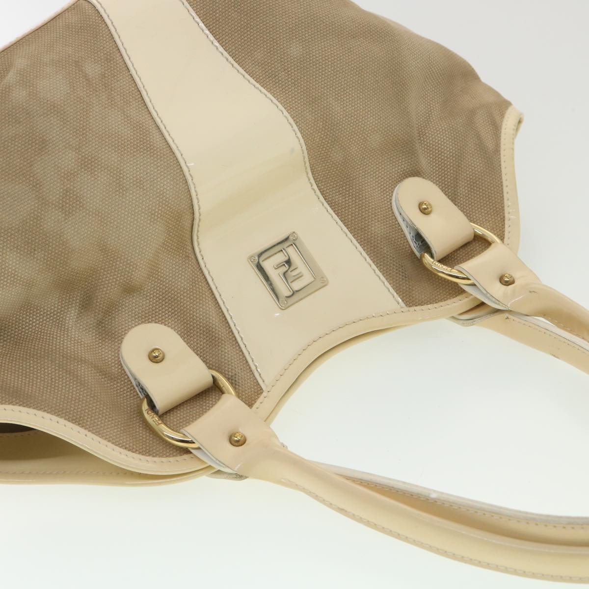 FENDI Shoulder Bag Canvas Beige 2435-8BH121-LAX-048  th3390