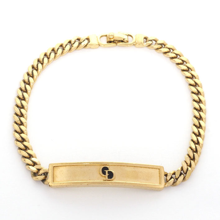 Vintage Christian Dior CD Logo Bracelet