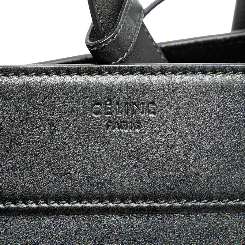 Celine Calfskin Luggage Phantom Handbag
