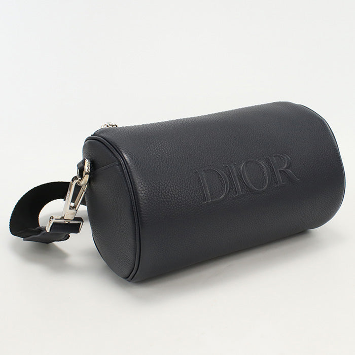 Christian Dior 1ROPO061YPQ Roller bag Cross body Shoulder leather navy unisex