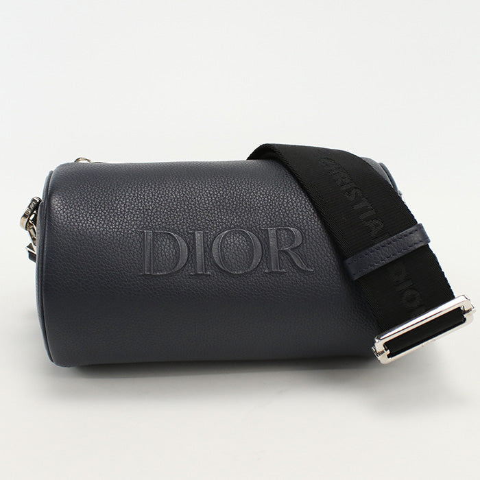 Christian Dior 1ROPO061YPQ Roller bag Cross body Shoulder leather navy unisex