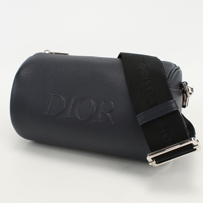 Christian Dior 1ROPO061YPQ Roller bag Cross body Shoulder leather navy unisex