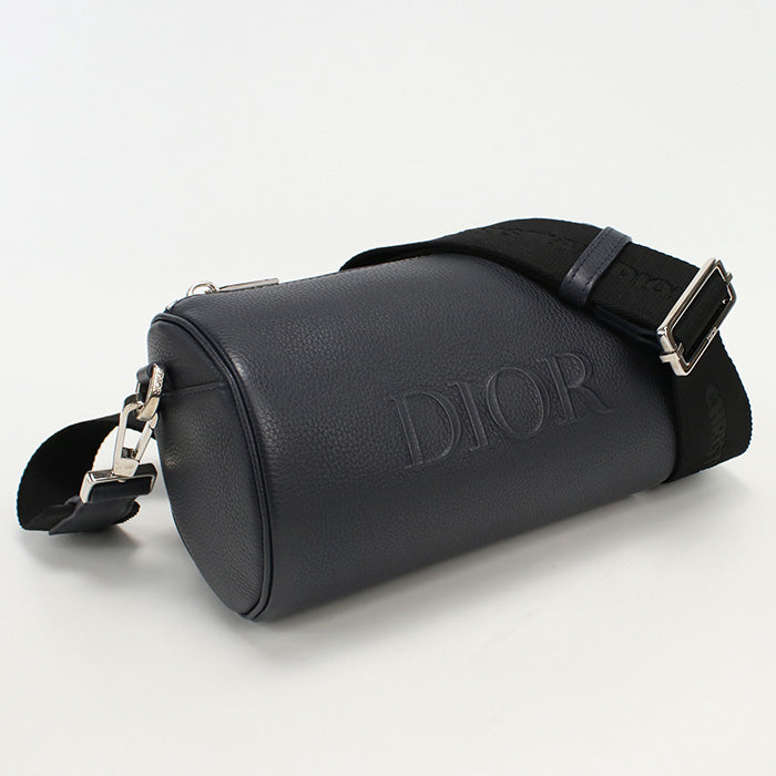 Christian Dior 1ROPO061YPQ Roller bag Cross body Shoulder leather navy unisex