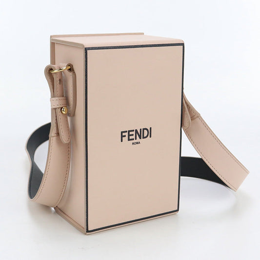 FENDI 8BT339 ADP6 Shoulder Bag Box Shoulder Bag leather pink Women