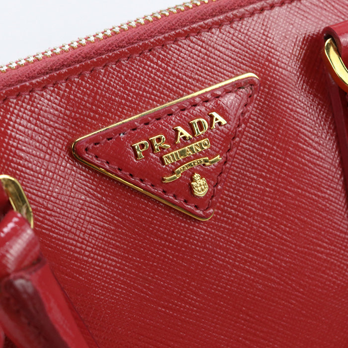 PRADA BL0838 2WAY shoulder bag Handbag leather led Women