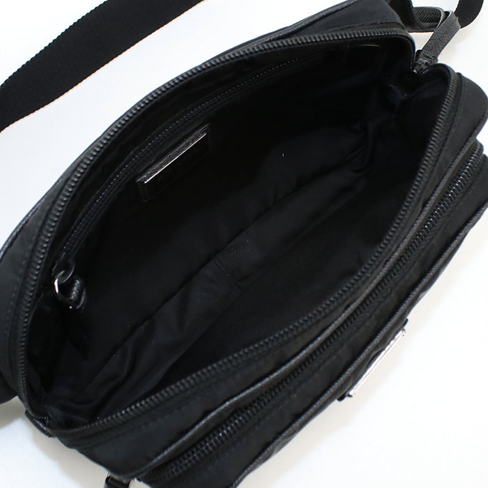 PRADA 1BL010 body bag Belt bag/Crossbody Bag  Nylon black unisex