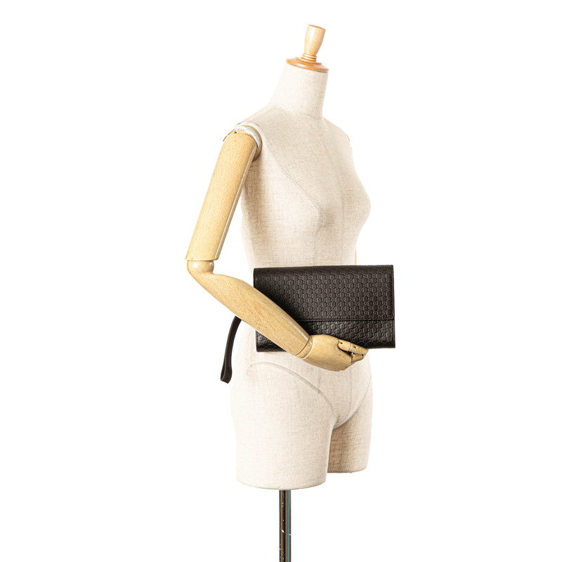 Gucci Microguccissima Leather Clutch Bag 386851