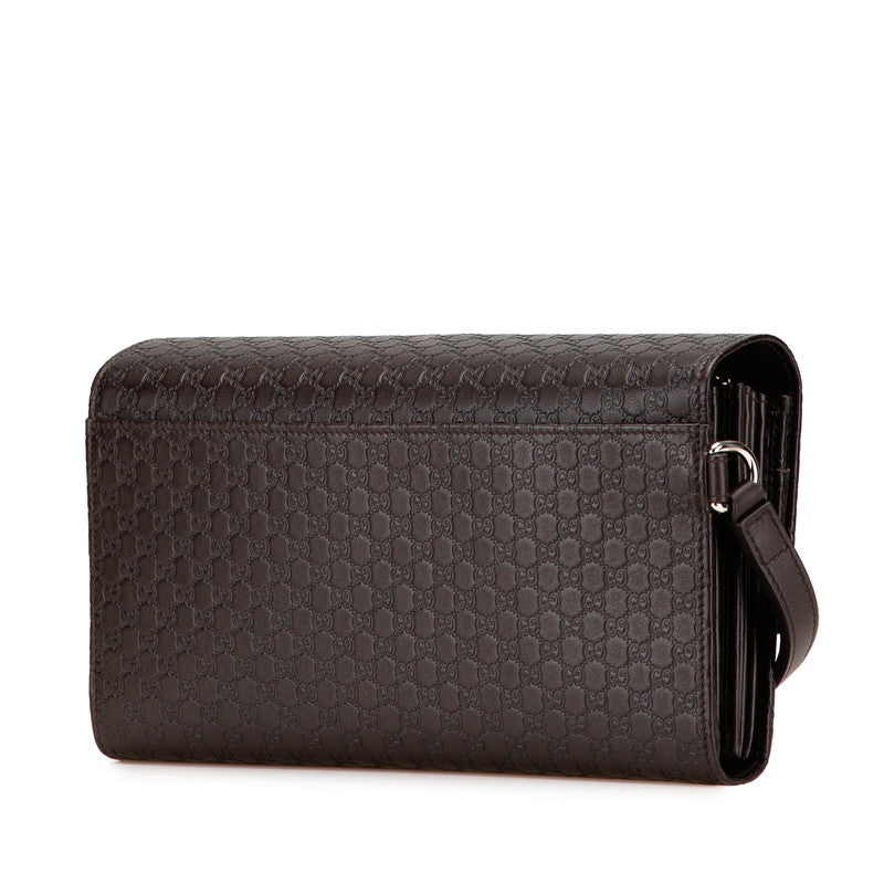 Gucci Microguccissima Leather Clutch Bag 386851