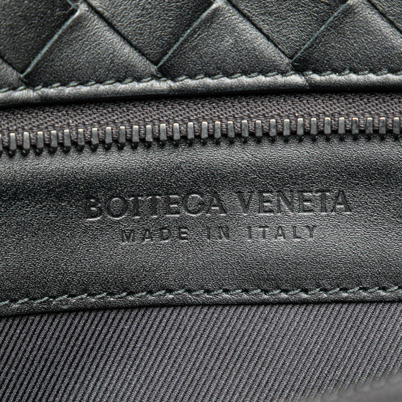 Bottega Veneta Leather Intrecciato Clutch Bag